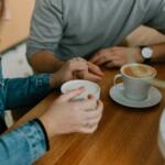 friends having coffee